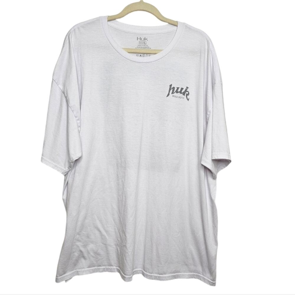 Huk Fish Graphic Short Sleeve Tee Shirt XXXL